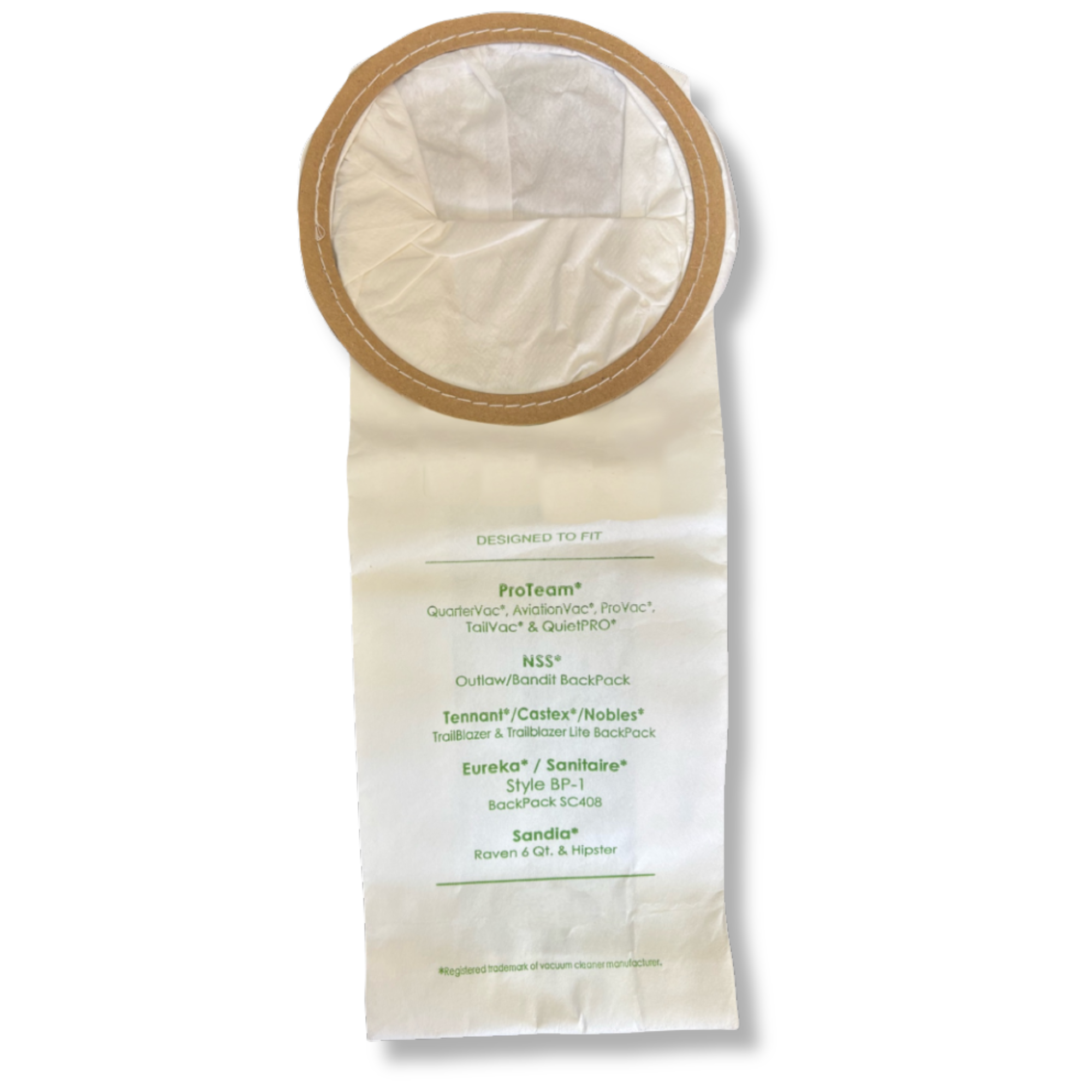 VacBagsUSA Replacement Micro-Filtration Vacuum Cleaner Bags For Proteam 6 Quart 100431, 2-Ply - VacBagsUSA